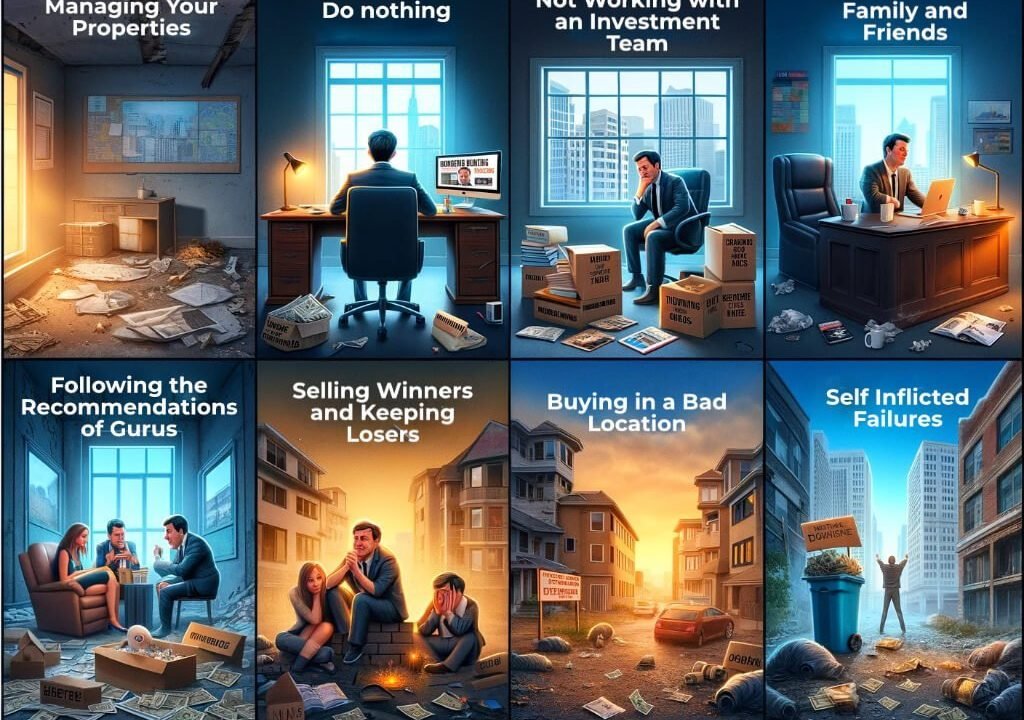 7 Ways to Fail in Real Estate Investing