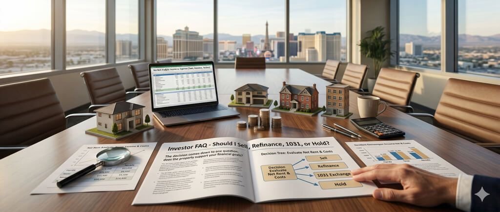 Should You Sell, Refinance, Do a 1031 Exchange, or Hold?