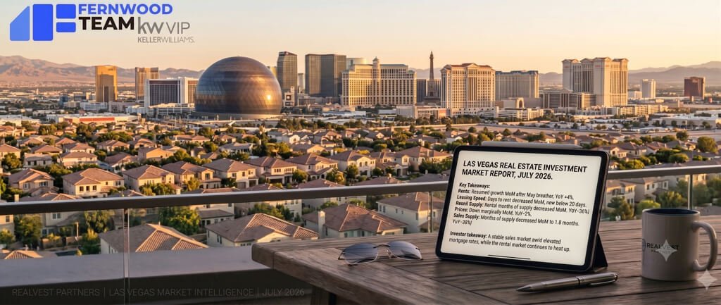 Las Vegas Real Estate Investment Market Report, July 2026