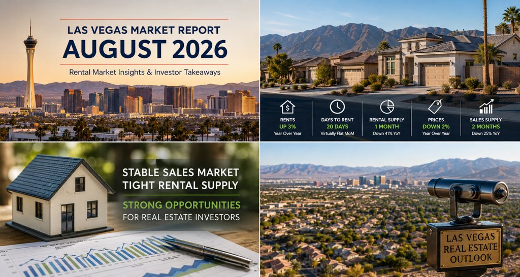 Las Vegas Real Estate Investment Market Report, August 2026