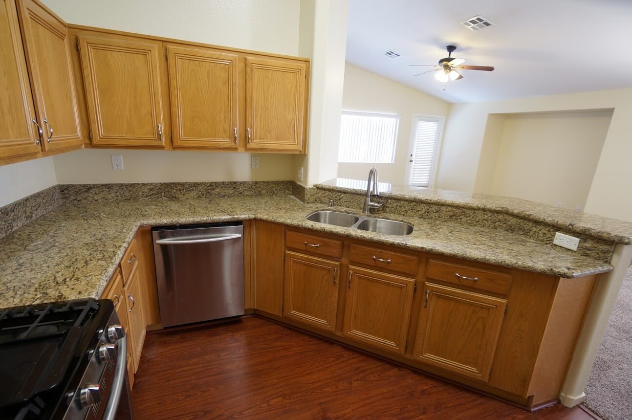 Example renovated kitchen