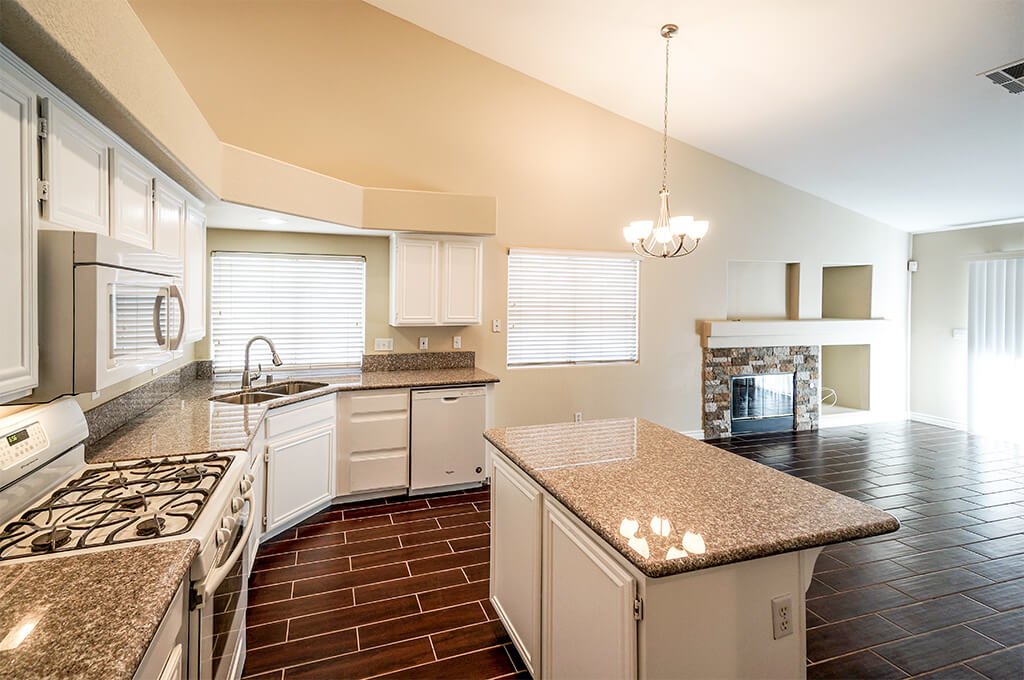 Example renovated kitchen