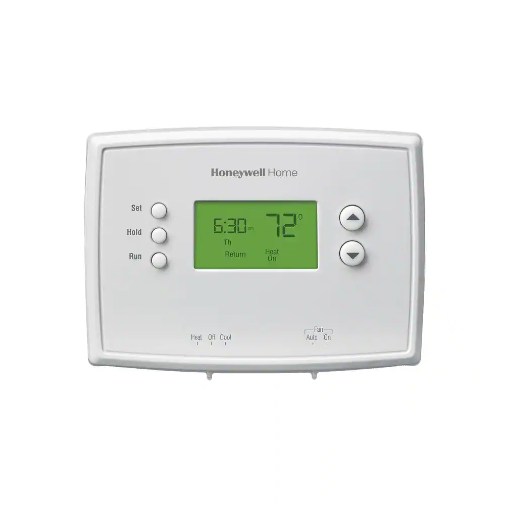 Programmable 5-2 day wall thermostat with simple display